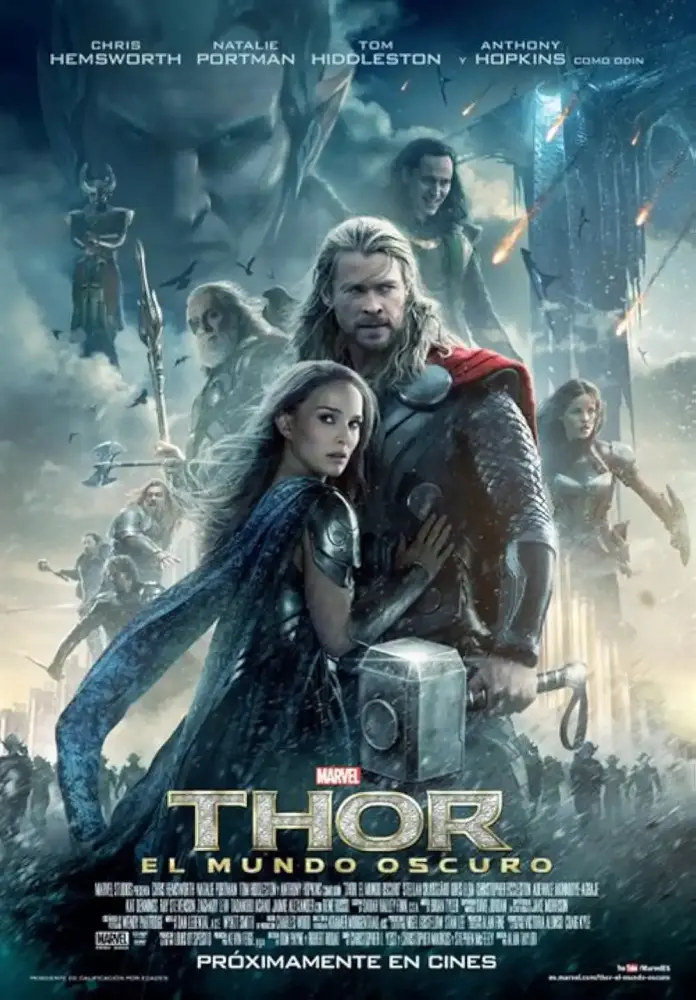Cartel ampliado de Thor: El mundo oscuro