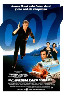 Cartel de 007 Licencia para matar