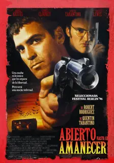 Cartel de Abierto hasta el amanecer