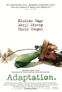 Cartel de Adaptation. El ladrón de orquídeas