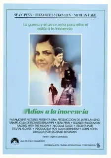 Cartel de Adiós a la inocencia