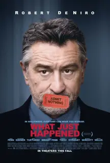 Cartel de Algo pasa en Hollywood