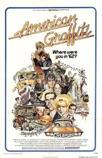 Cartel de American Graffiti