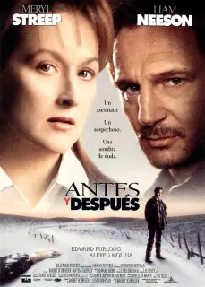 Cartel de Antes y después