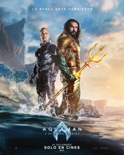 Cartel de Aquaman y el reino perdido