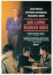 Cartel de Así como habían sido