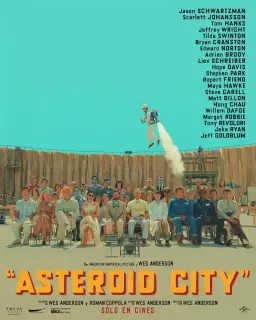Cartel de Asteroid City