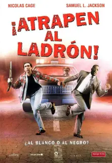 Cartel de ¡Atrapen al ladrón! ¿Al Blanco o al Negro?