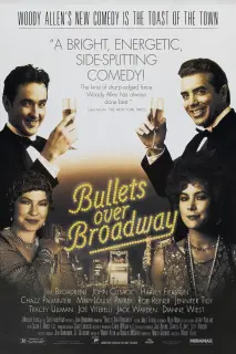 Cartel de Balas sobre Broadway