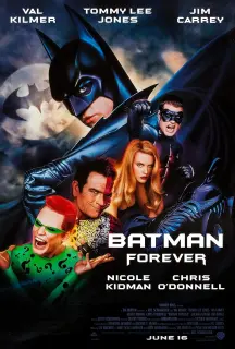 Cartel de Batman Forever