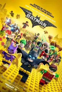 Cartel de Batman: La Lego Película