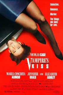Cartel de Besos de vampiro