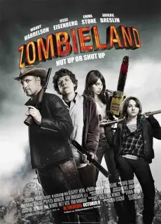 Cartel de Bienvenidos a Zombieland