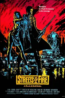Cartel de Calles de fuego