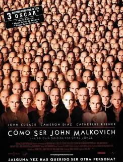 Cartel de Cómo ser John Malkovich