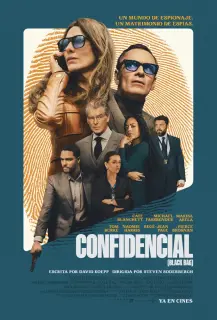 Cartel de Confidencial (Black Bag)