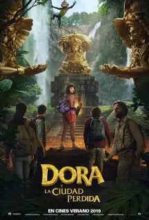 Cartel de Dora y la Ciudad Perdida
