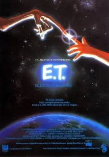 Cartel de E.T. El extraterrestre