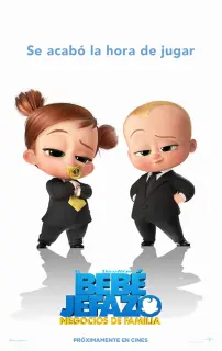 Cartel de El bebé jefazo: Negocios de familia