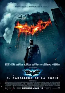 Cartel de El caballero oscuro