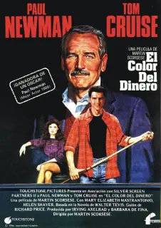 Cartel de El color del dinero