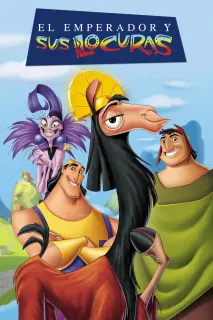 Cartel de El emperador y sus locuras