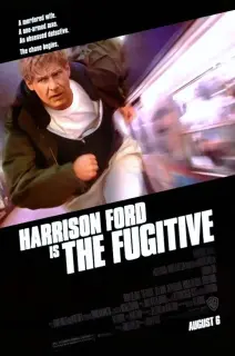 Cartel de El fugitivo