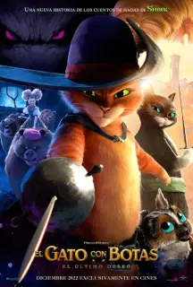 Cartel de El Gato con Botas: El último deseo
