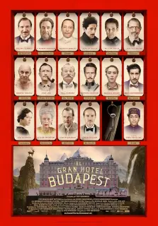 Cartel de El gran Hotel Budapest