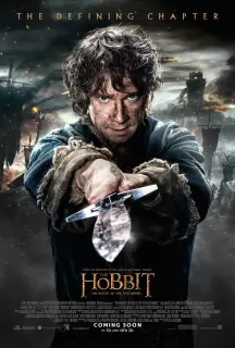 Cartel de El hobbit: La batalla de los cinco ejércitos