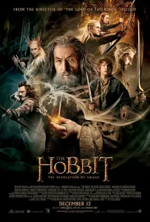 Cartel de El Hobbit: La desolación de Smaug
