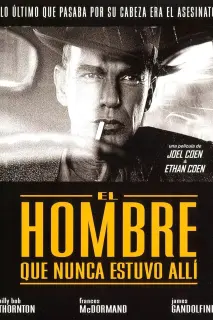Cartel de El hombre que nunca estuvo allí