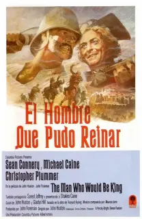 Cartel de El hombre que pudo reinar