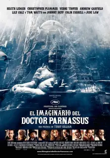 Cartel de El imaginario del Doctor Parnassus