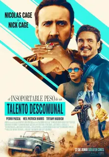 Cartel de El insoportable peso de un talento descomunal
