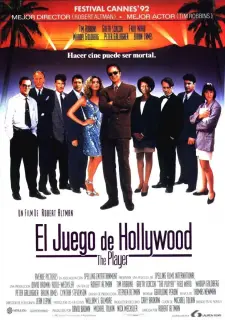 Cartel de El juego de Hollywood