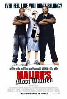 Cartel de El más buscado en Malibú