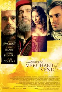 Cartel de El mercader de Venecia