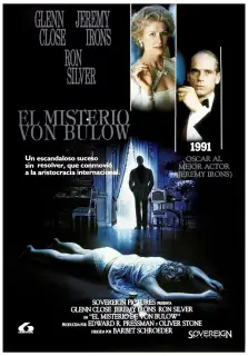 Cartel de El misterio Von Bülow