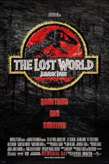 Cartel de El mundo perdido: Jurassic Park