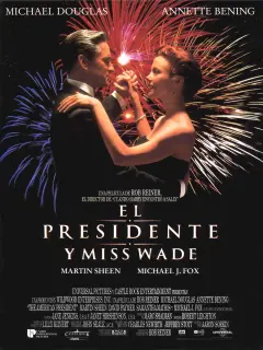 Cartel de El presidente y Miss Wade