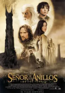 Cartel de El Señor de los Anillos: Las dos torres