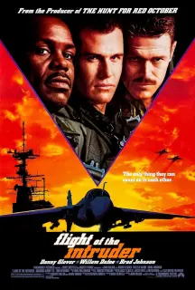 Cartel de El vuelo del Intruder