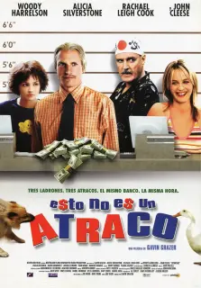 Cartel de Esto no es un atraco