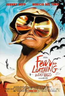 Cartel de Fear and Loathing in Las Vegas