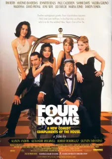 Cartel de Four Rooms