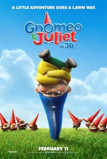 Cartel de Gnomeo y Julieta