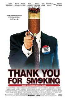 Cartel de Gracias por fumar