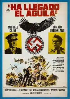 Cartel de Ha llegado el águila