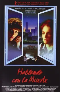 Cartel de Hablando con la muerte